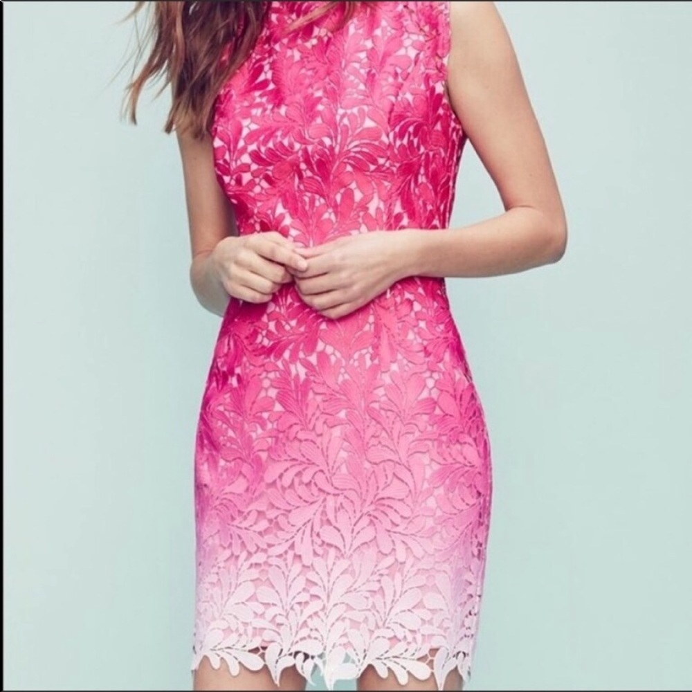 Adelyn Rae Pink Lace Dress - Picture 4 of 5